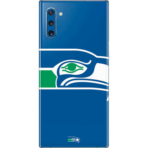 NFL Seattle Seahawks Retro Logo Galaxy Note 10 Skin